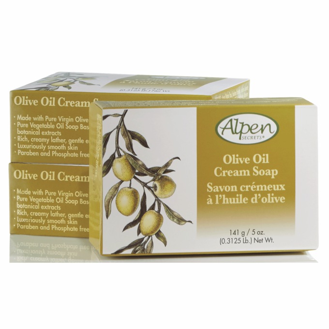 Set of 3 Olive Oil Soaps, , large