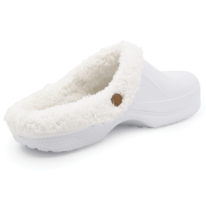 Women's Fleece-Lined Clog, , large