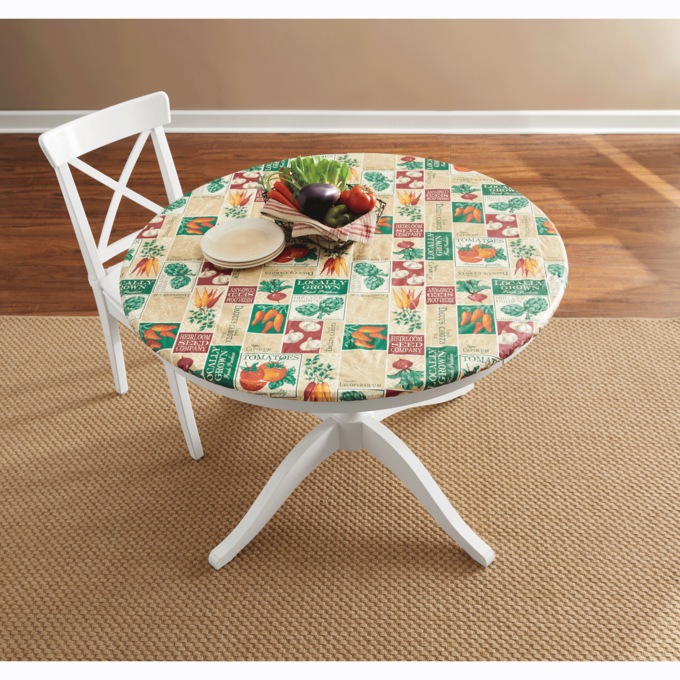 Indoor/Outdoor Fitted Tablecloth, , large