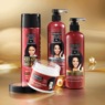 Dark &amp; Beautiful Keratin Optimum Shine Spray, Dark &amp; Beautiful Leave-In Conditioner Cream, and Curl-Defining Black Seed Shampoo or Conditioner, , large
