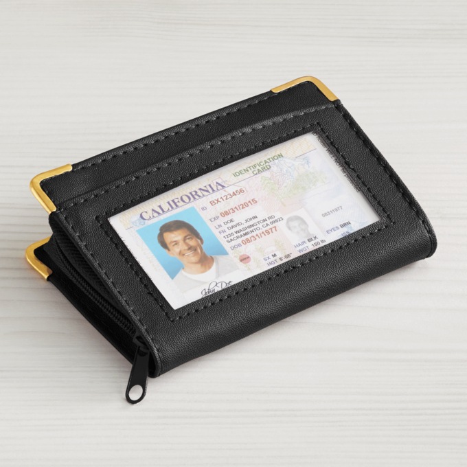 Zip-Around Card Holder, , large