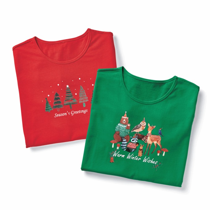 2-Pack Nightshirts, , large