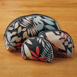 3-Piece Cosmetic Bag Set, , large