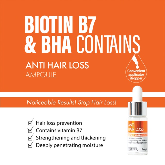 Regain Anti Hair Loss Ampoule, Multi, large