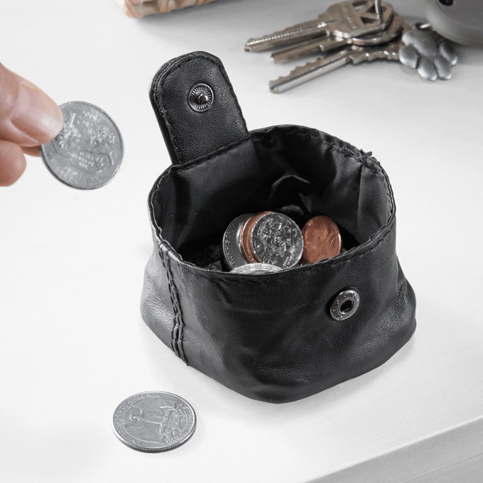 Leather Coin Purse, , large