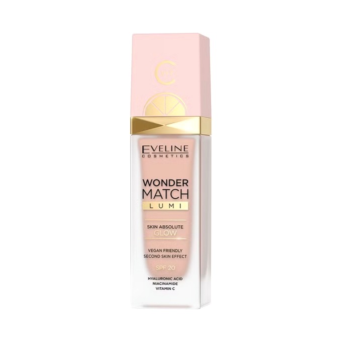 Eveline Cosmetics Wonder Match Lumi Foundation, , large