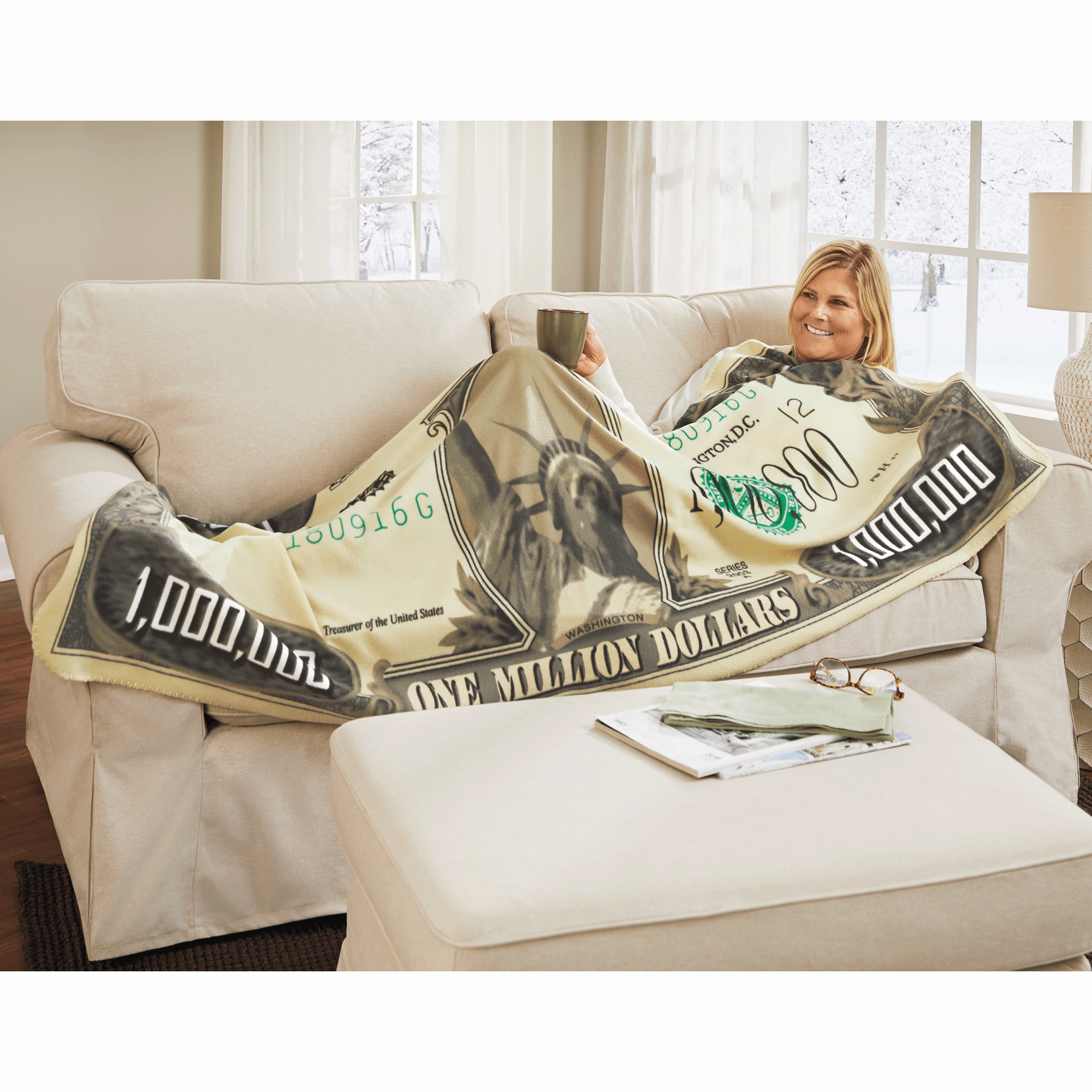 Plush Novelty Throw Blanket, , large