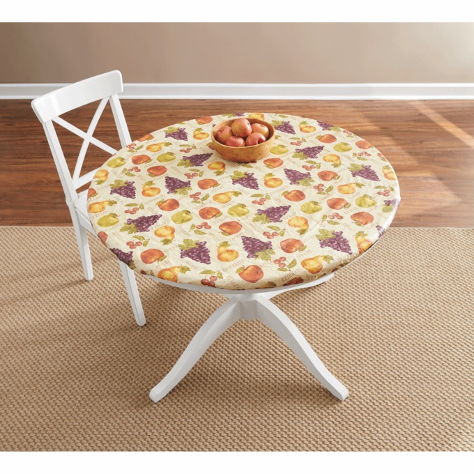 Indoor/Outdoor Fitted Tablecloth, , large