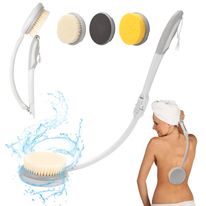 3-in-1 Body Scrubber, , large