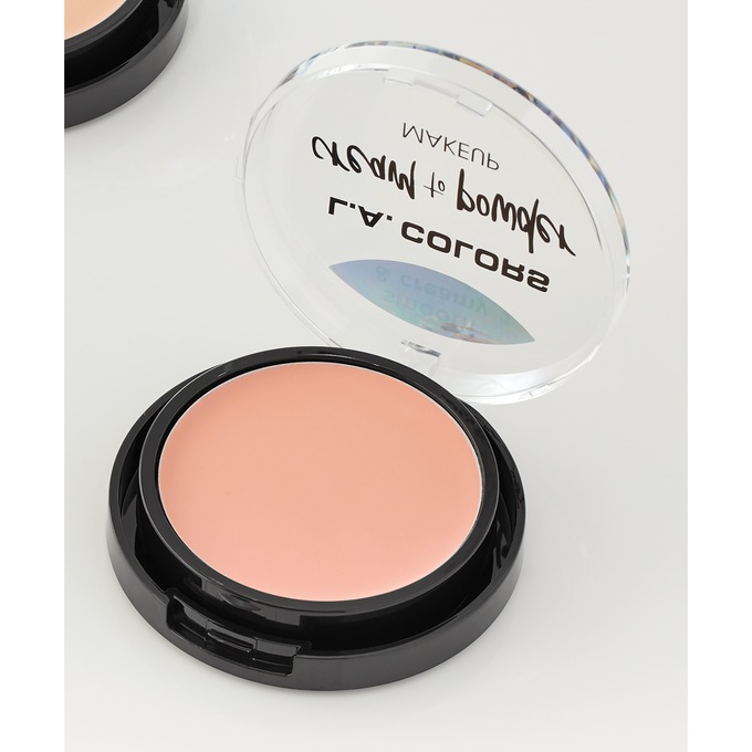 L.A. Colors Cream to Powder Foundation, Medium Beige, large