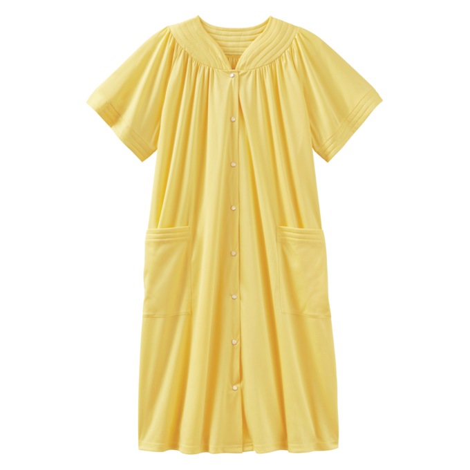 Polyester Snap-Front Duster, , large