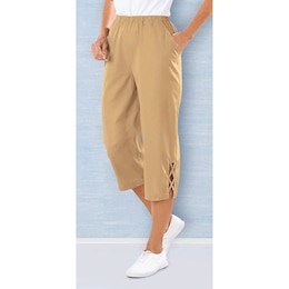 Lattice-Hem Capri, , large