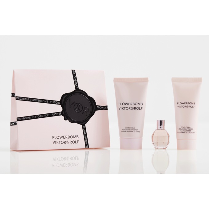 Viktor&Rolf Flowerbomb 3-Piece Mini Set, Clear, large