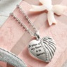Memorial Heart Pendant with Gift Box, , large