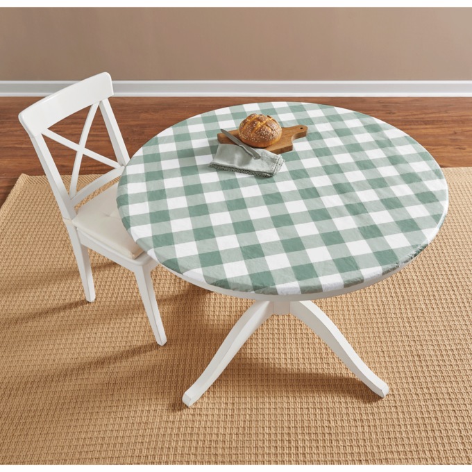 Indoor/Outdoor Fitted Tablecloth, , large