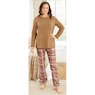 Women's Plaid Flannel PJ Set, , large