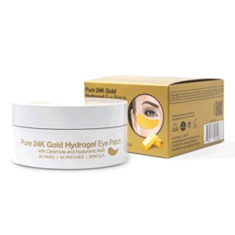 Pure 24K Gold Hydrogel Under Eye Patches, , large