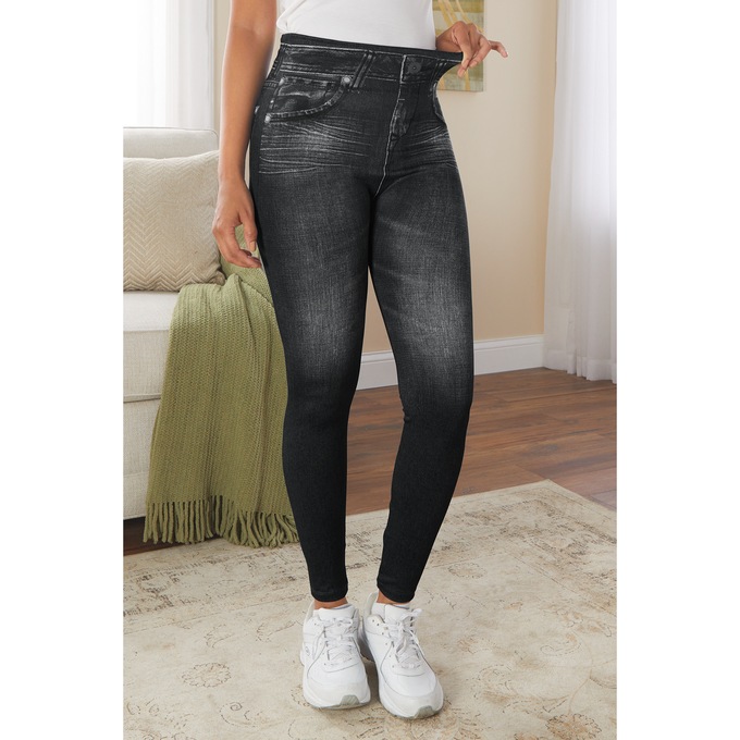 Compression Slim Leggings, , large