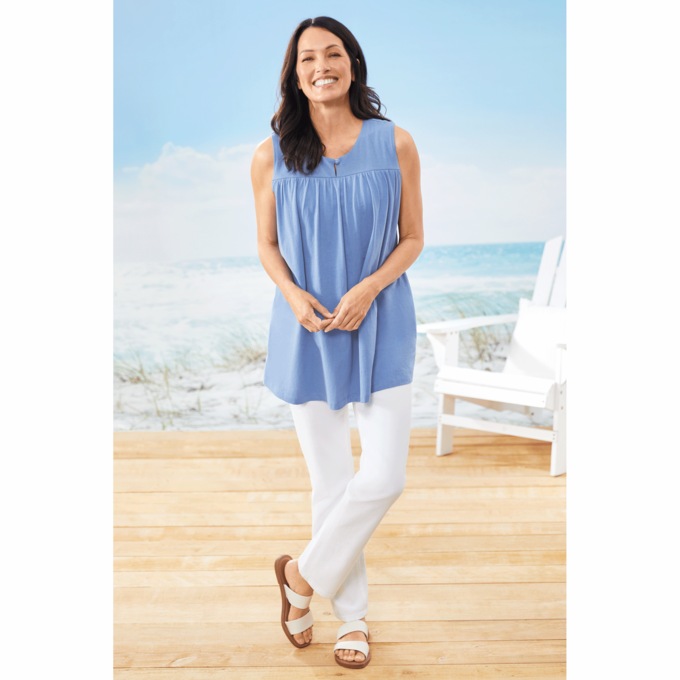 Shirred Bra Top, , large