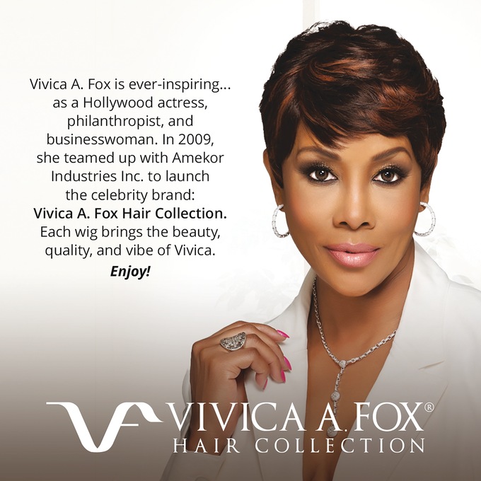 Vivica Fox Sweet Human-Hair Wig, , large