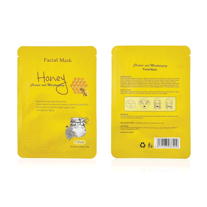 6-Pack of Facial Sheet Masks, , large