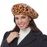 Faux Fur Beret, , large