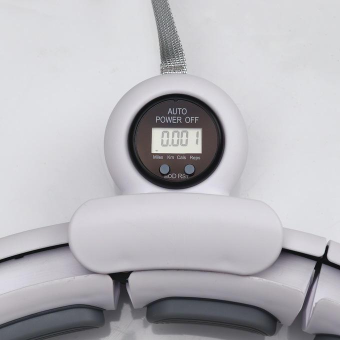 Adjustable Weighted Hula Hoop with Counter, , large