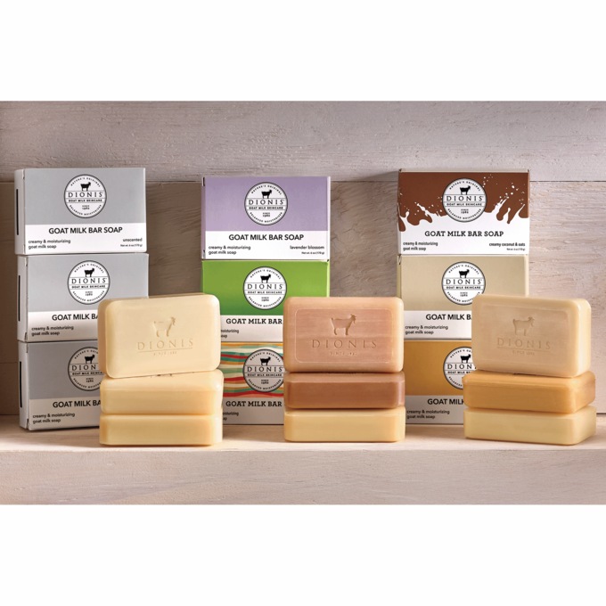 Dionis Set of 3 Goat Milk Bar Soaps, , large