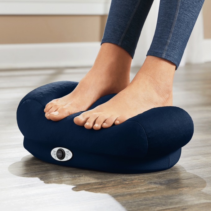 Vibrating Foot Massager, Blue, large