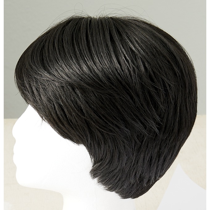 Keisha Short Wig, Off Black, large
