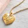 Memorial Heart Pendant with Gift Box, , large