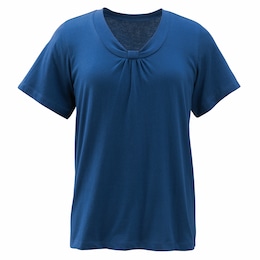 Nova Pleated Neck Top, , large