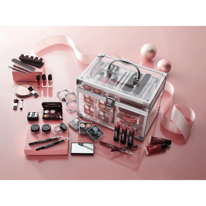 Michael Giordano 48-Piece Blockbuster Makeup Tote, , large