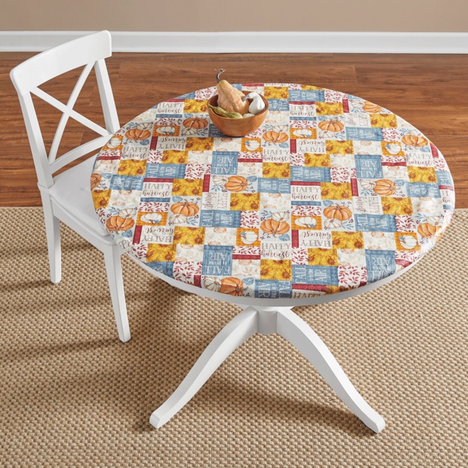 Indoor/Outdoor Fitted Tablecloth, , large