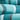 Color Connection 2-Piece Bath Sheet Set, Teal Stripe, swatch