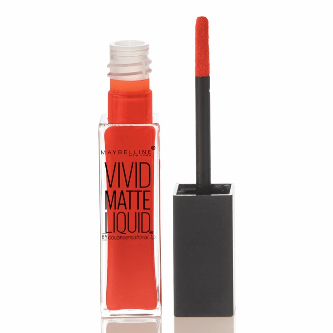 Maybelline Vivid Matte Liquid Lip Color, Red Punch, large