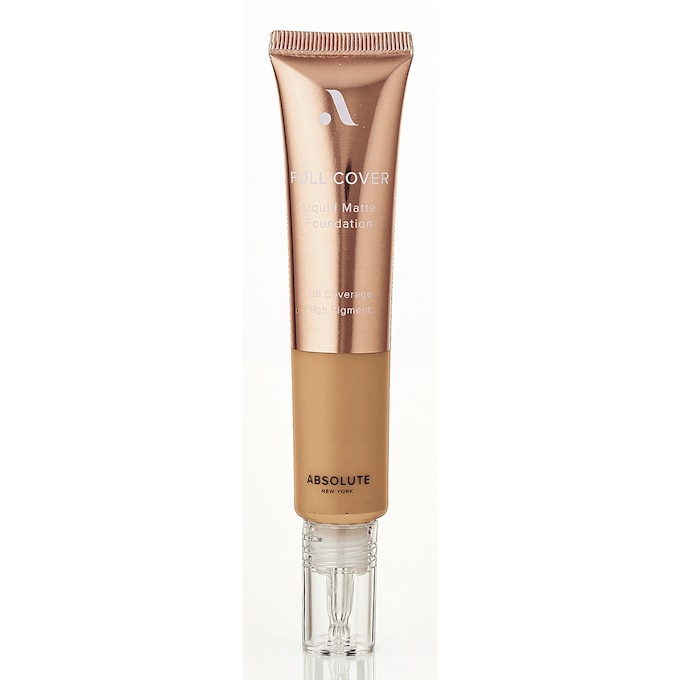 Absolute New York Full Cover Liquid Matte Foundation, Warm Praline, large