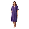 Polyester Snap-Front Duster, , large