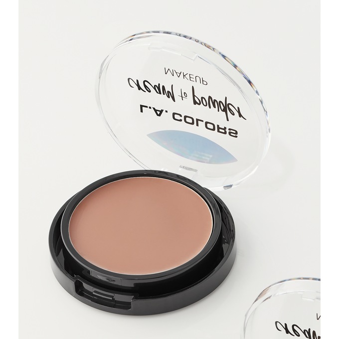 L.A. Colors Cream to Powder Foundation, Natural, large