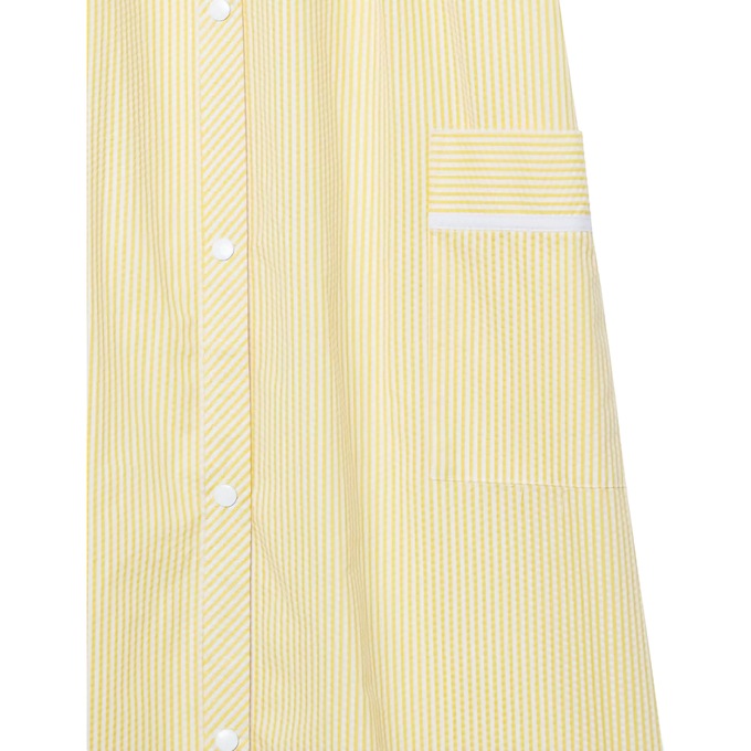 Duster With Embroidered Yoke, Sunshine Stripe, large