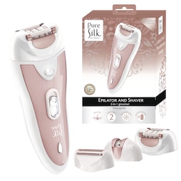 Pure Silk Ladies 3-in-1 Epilator &amp; Shaver, , large