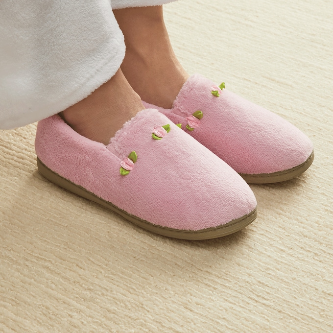 Rosette Slipper, , large
