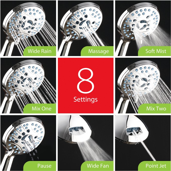 Aqua Care Shower Head, , large