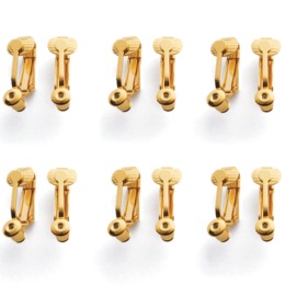 6-Pairs of Earring Converters, , large