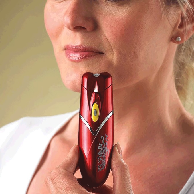 Tweeze Facial Hair Remover with LED Light, , large