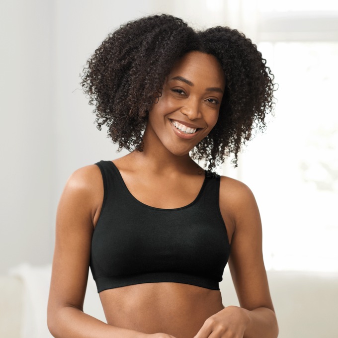 Cotton Leisure Bra, , large