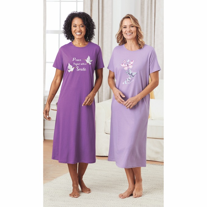 2-Pack Nightshirts, , large