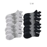 6-Pack Ankle Length Compression Socks, , large