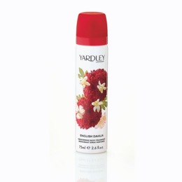 Yardley English Dahlia Body Spray, , large